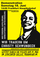 Demo Christy Schwundeck Juni 2011