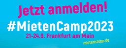 #MietenCamp2023: Jetzt anmelden!
