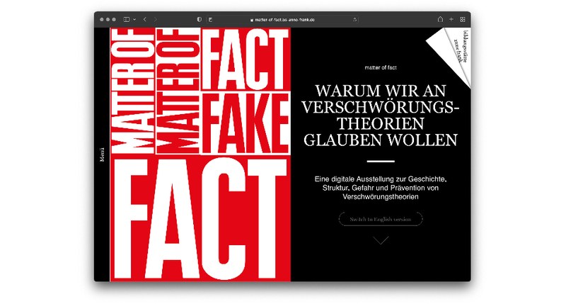 Neue Sonderausstellung „matter of fact – Warum wir an Verschwörungstheorien glauben wollen"