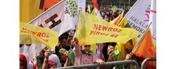 Newroz-Fest 2022 in Frankfurt
