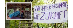 Unterstützung der Waldbesetzung an der Kruppstraße