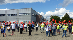 Werkschließung der Continental Automotive GmbH in Karben